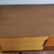 Scandinavian teak and metal sideboard