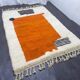 Beni Ouraine rug in natural wool