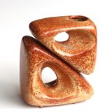 Italian vase in Bertoncello ceramic, 60s