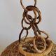 Rattan lampshade 28 cm