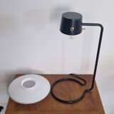 Lampe de table AJ Oxford - Arne Jacobsen 1963 - Acier noir et verre so