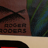 Poster Roger Broders bandol Côte d'Azur Varoise Lucien Serre Cie plm