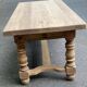 19th century farmhouse table renovated in solid oak 200cm