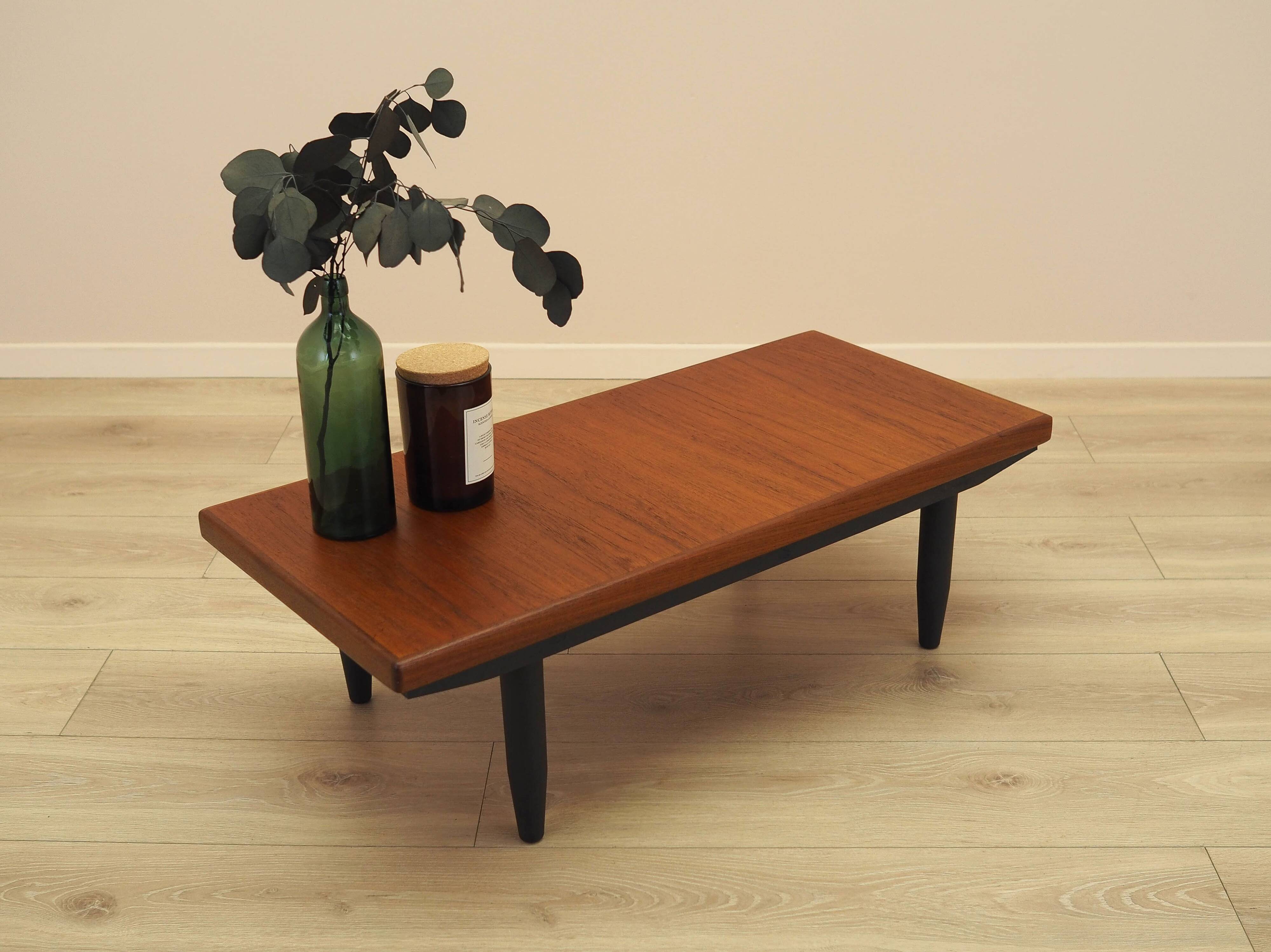 Danish teak coffee table, 1960s