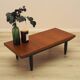 Danish teak coffee table, 1960s