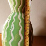 Almond green vase
