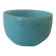 Bowl in turquoise blue opaline from the Vallérysthal Crystal Factory (France)