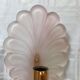 Pair of wall lamps glass sheet