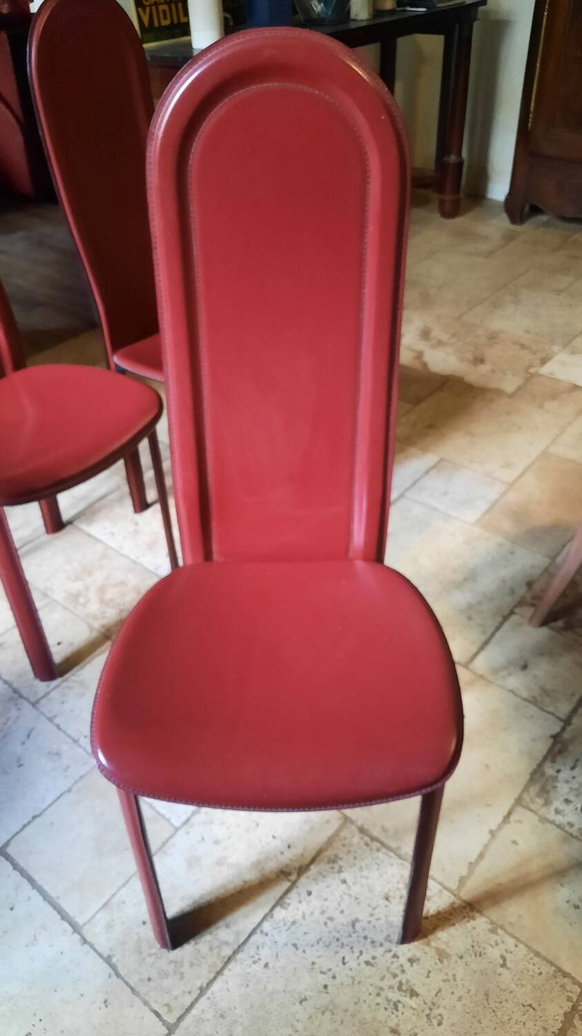 4 Roche Bobois chairs