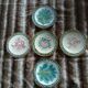5 assiettes anciennes majolique Longchamp 