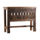 Console en bois massif sculptée