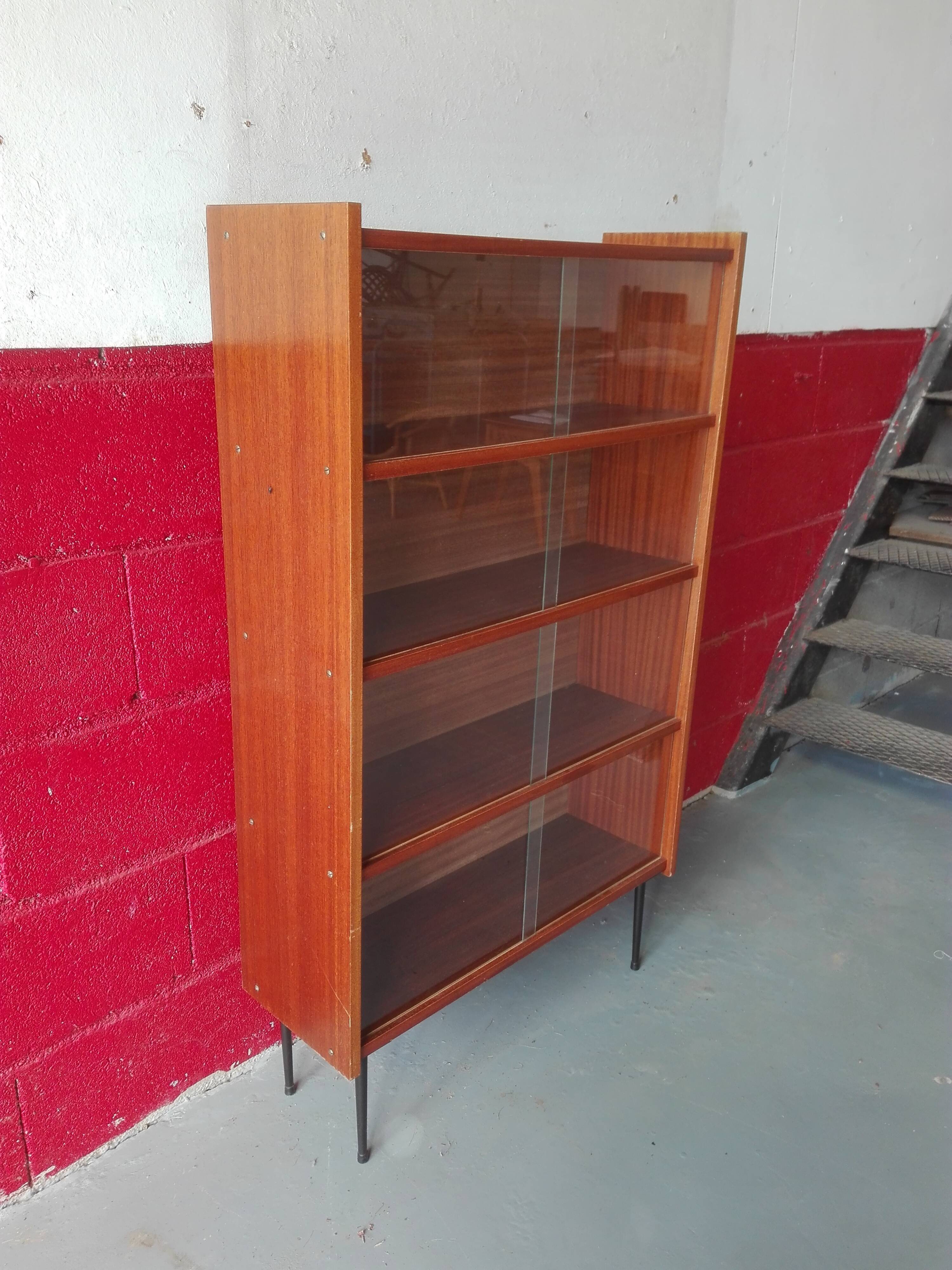 Vintage library showcase