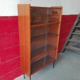 Vintage library showcase