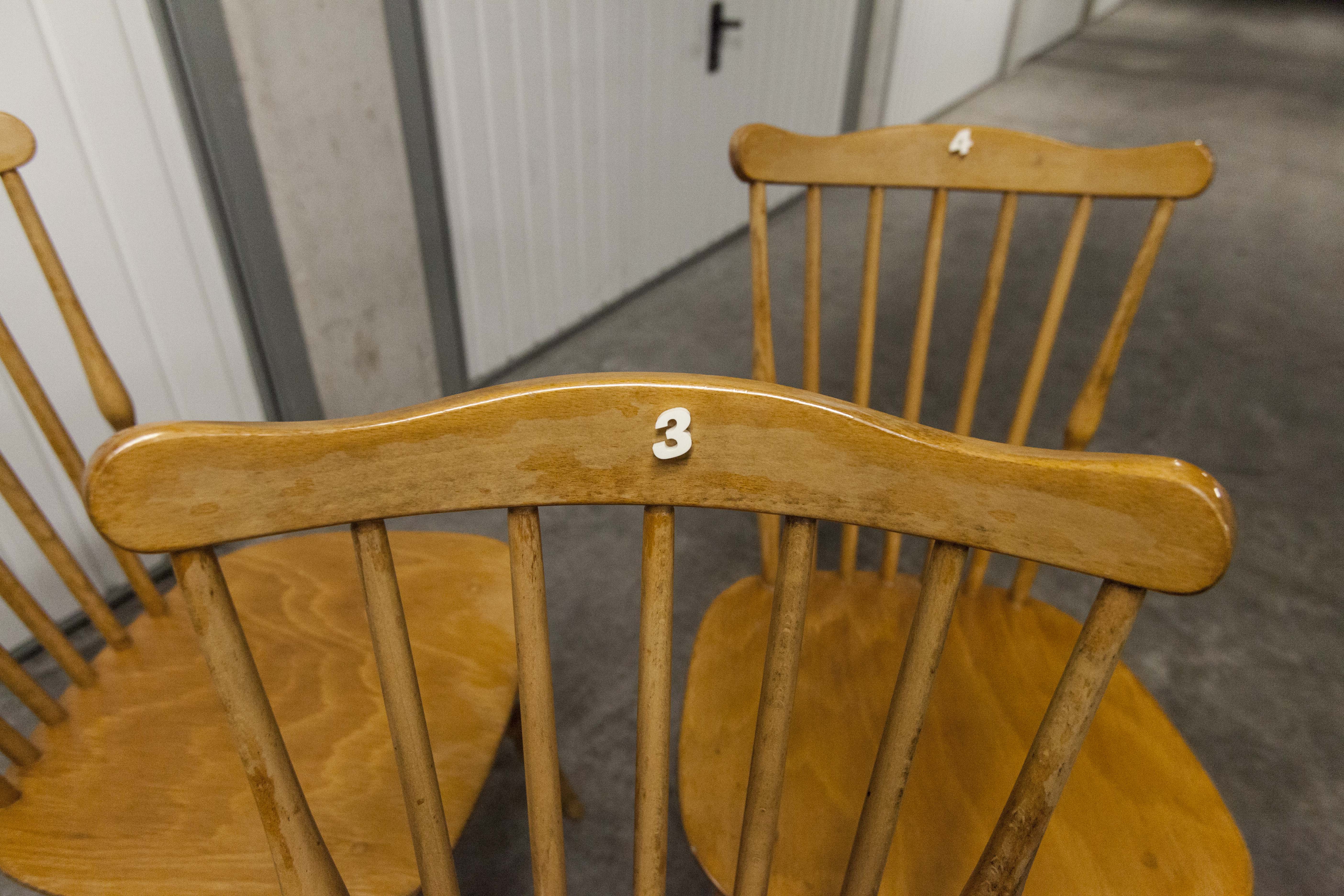 Set of 8 Baumann chairs "Florida"