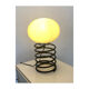 Lampe à poser ressort dans le goût d'Ingo Maurer