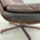 Fauteuil lounge inclinable vintage danois par Madsen & Schübel, 1970