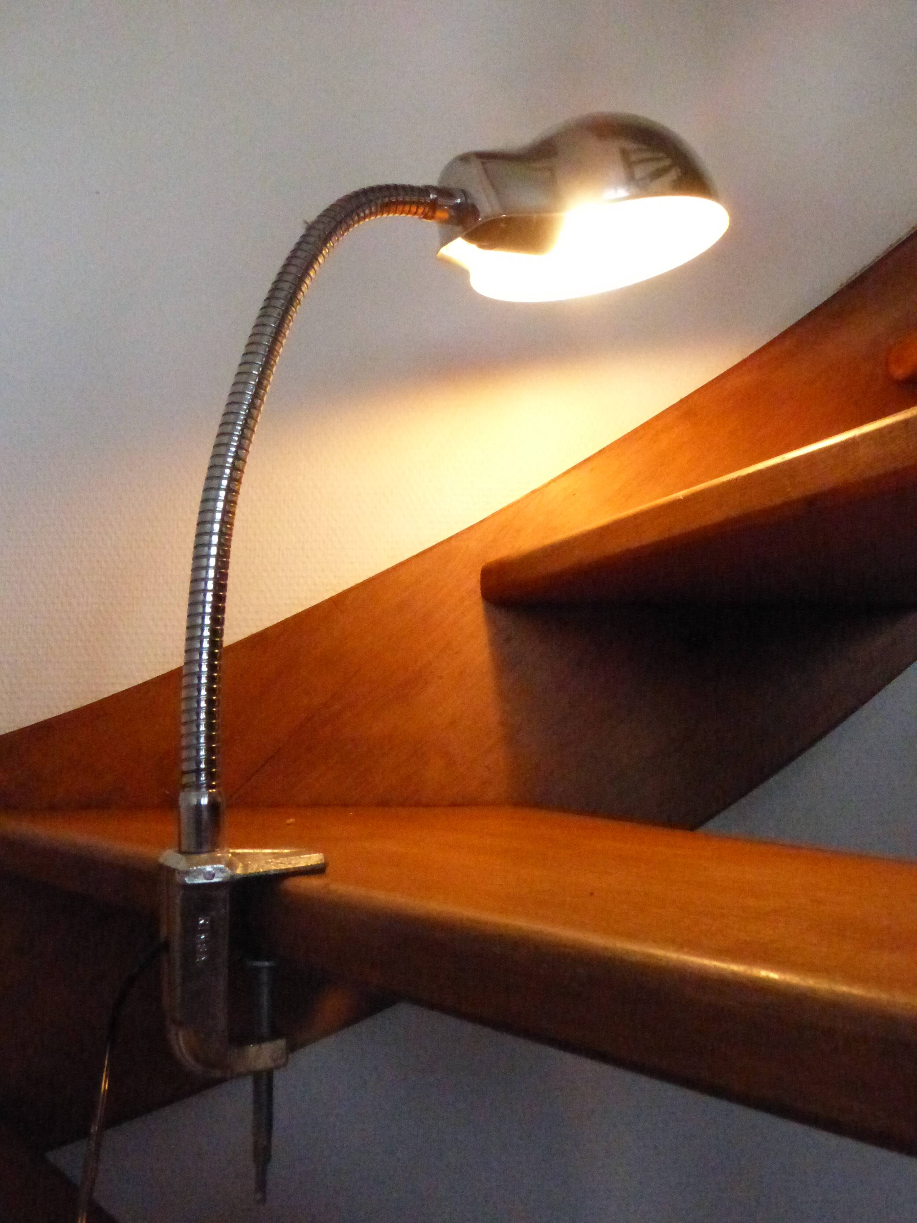 Lamp flexible mounting vise Rimsa Milano