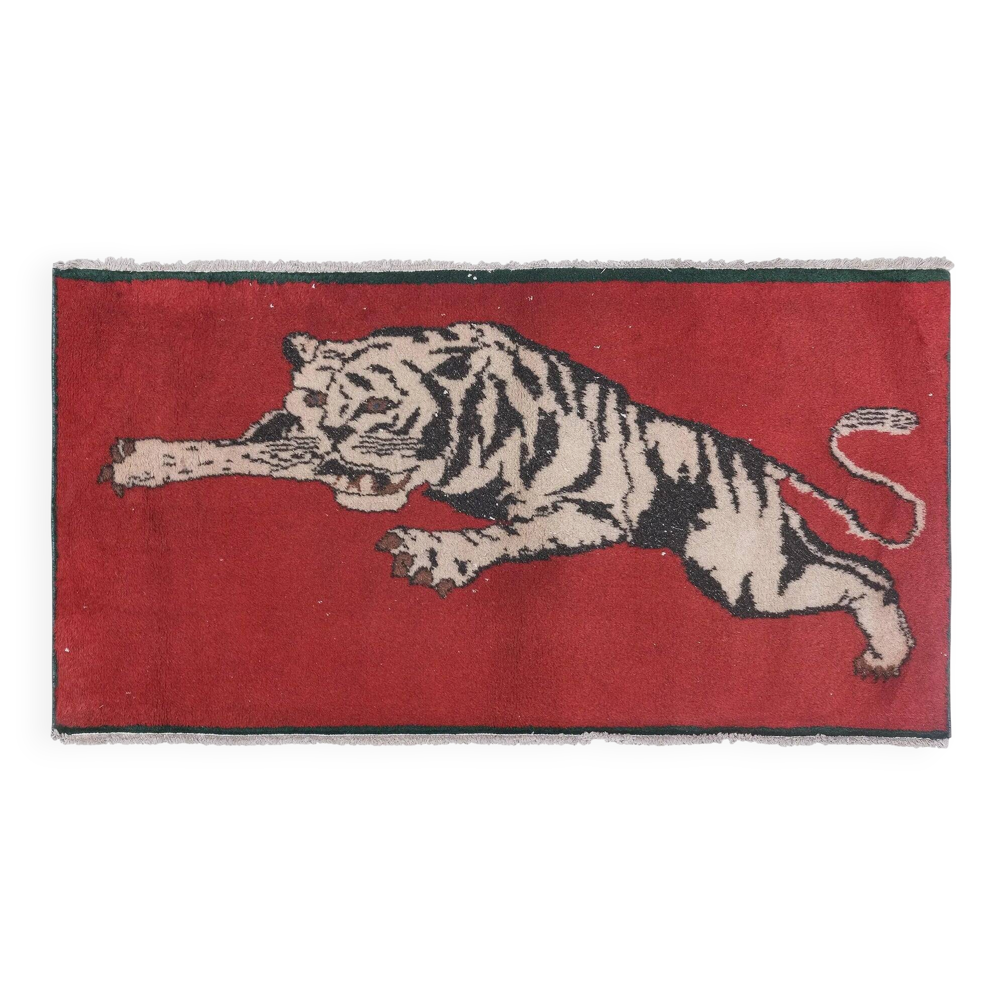 Vintage handmade Turkish rug 75x138 cm
