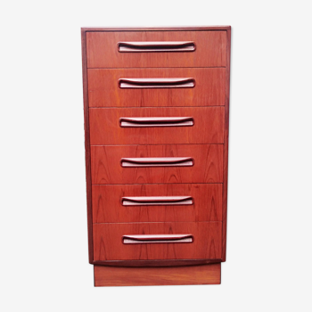 Dresser with 6 drawers G Plan teak 1960