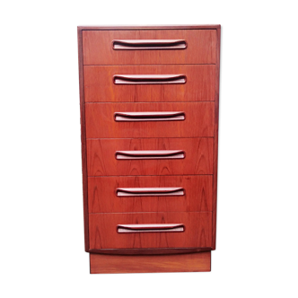 Dresser with 6 drawers G Plan teak 1960