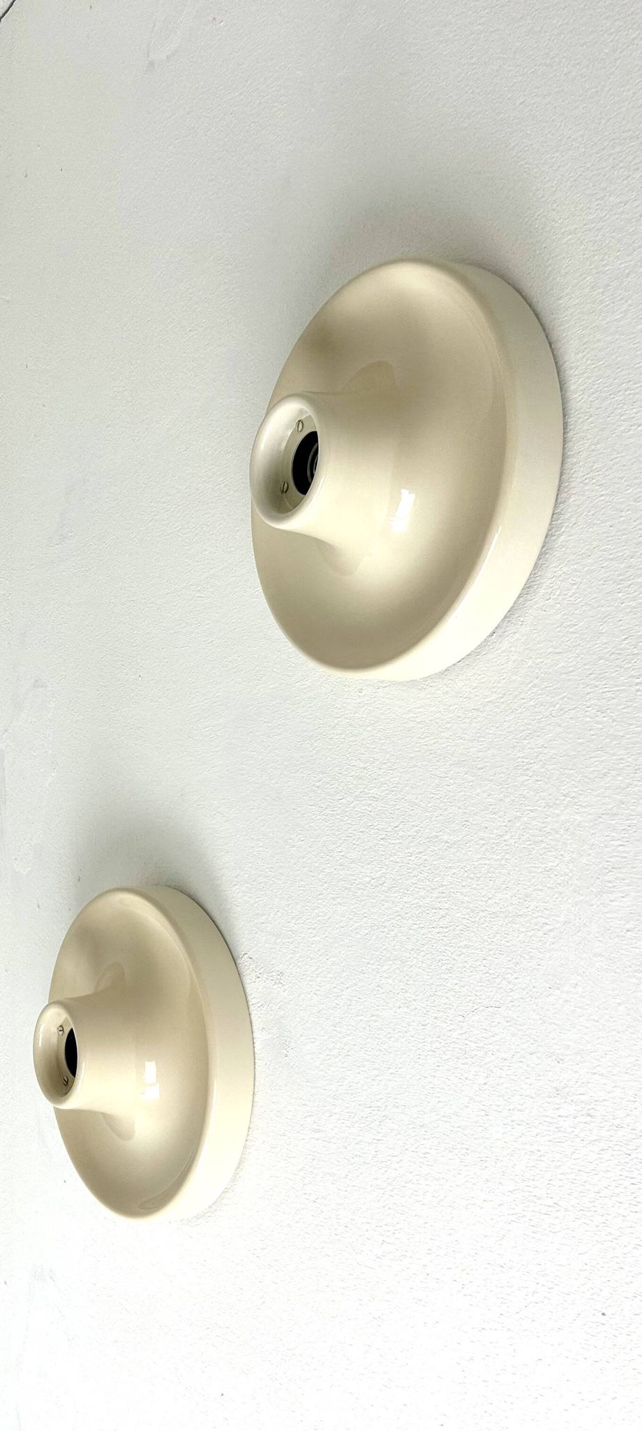 Beige wall light by Tronconi, set of two.