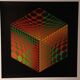Planche Victor Vasarely – "Structure Universelle de l'Hexagone" – Op A