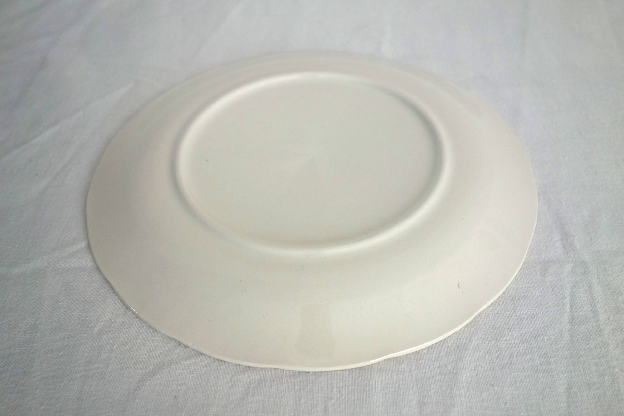 8 vintage dessert plates Dany model, Digoin Sarreguemines