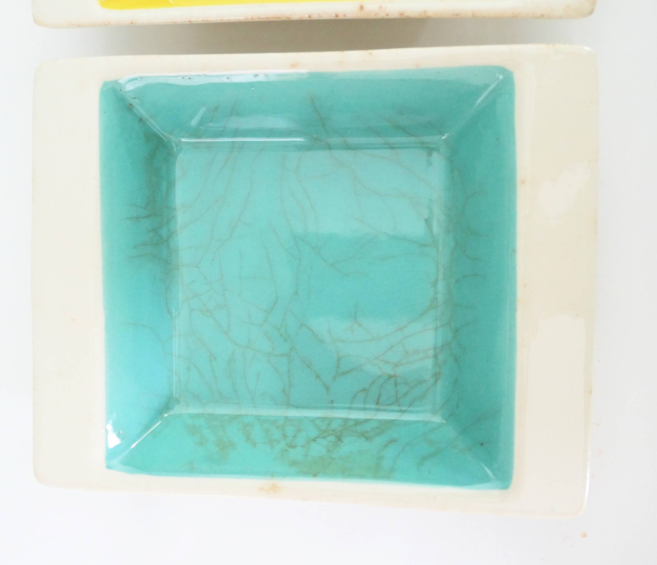 Trio de vide-poches céramique allemande des années 1950