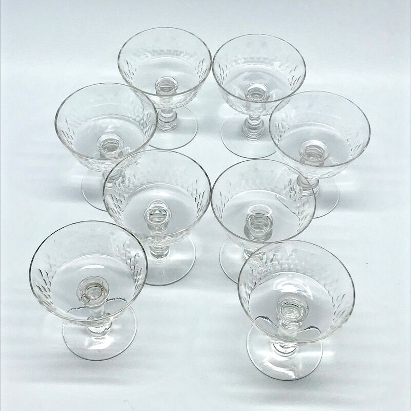 Baccarat champagne glasses