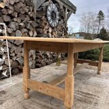 Solid oak farmhouse table 233cm