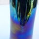 Iridescent glass vase