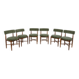 Chaises de salle à manger en teck du milieu du siècle par Ib Kofod Larsen pour G-Plan, années 1960, ensemble de