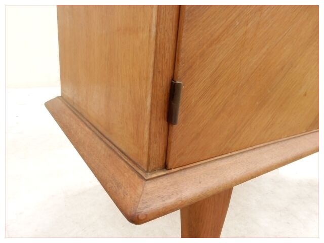 Secretary bar solid wood light years 1950/1960