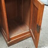 Ancien bureau américain à persienne en S chêne vers 1940