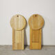 Pair of foldable stools by Adrian Reed