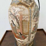Japanese Satsuma lamp