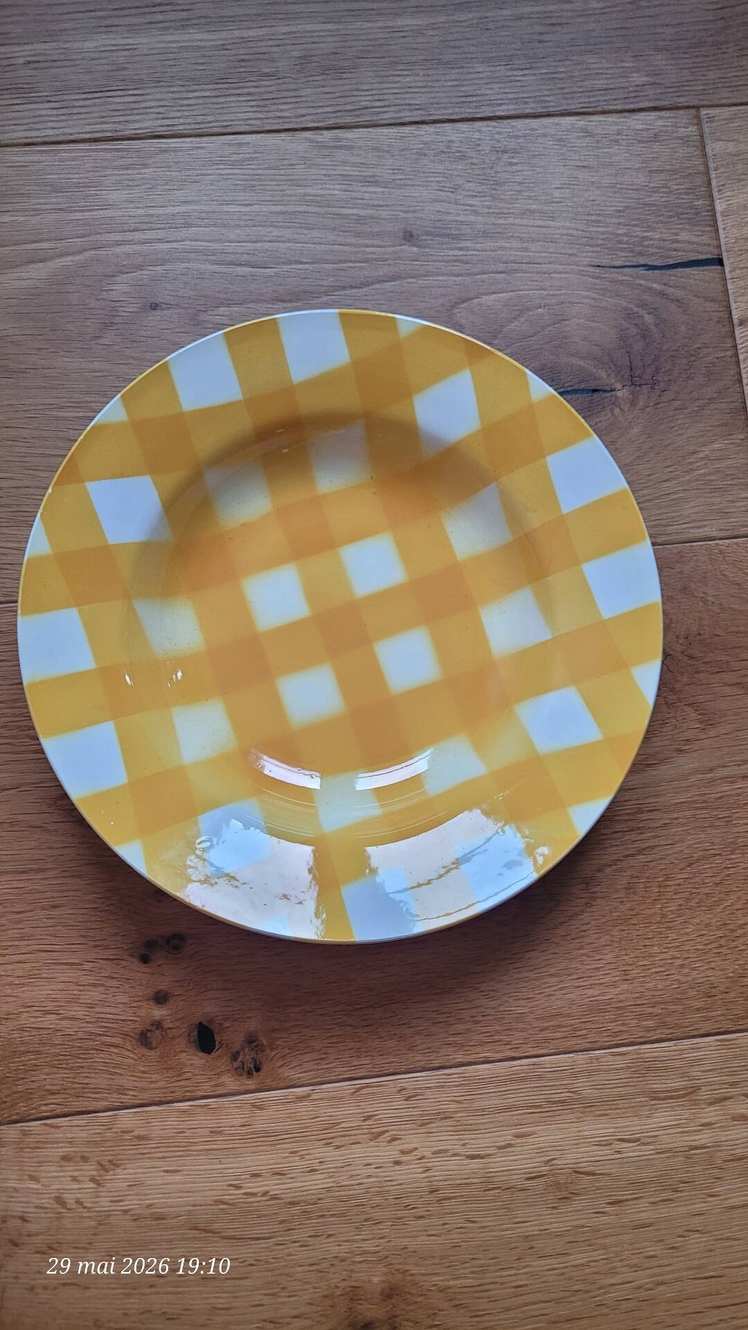 7 vintage deep plates Digoin Sarreguemines