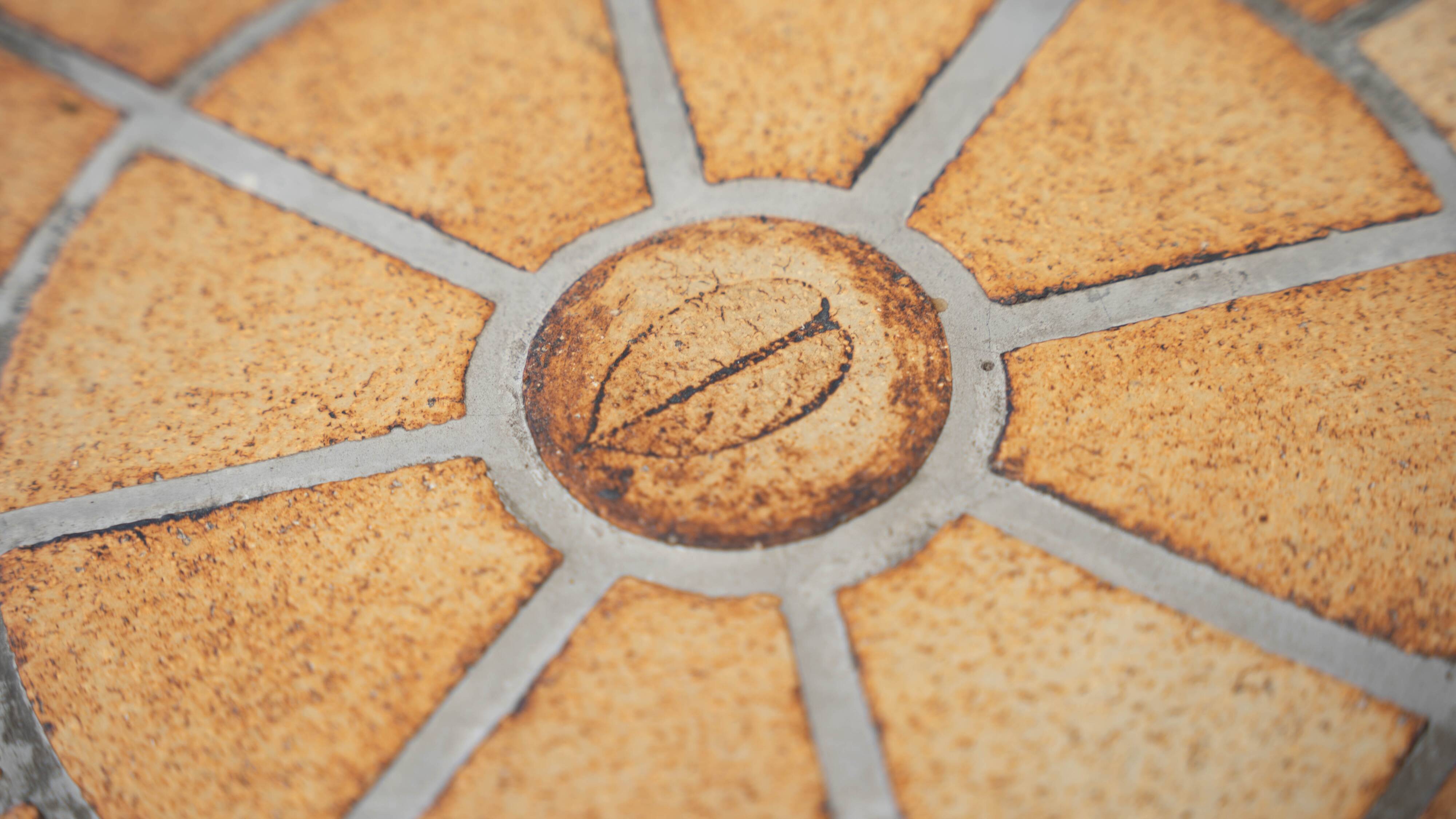 Round coffee table by Roger Capron