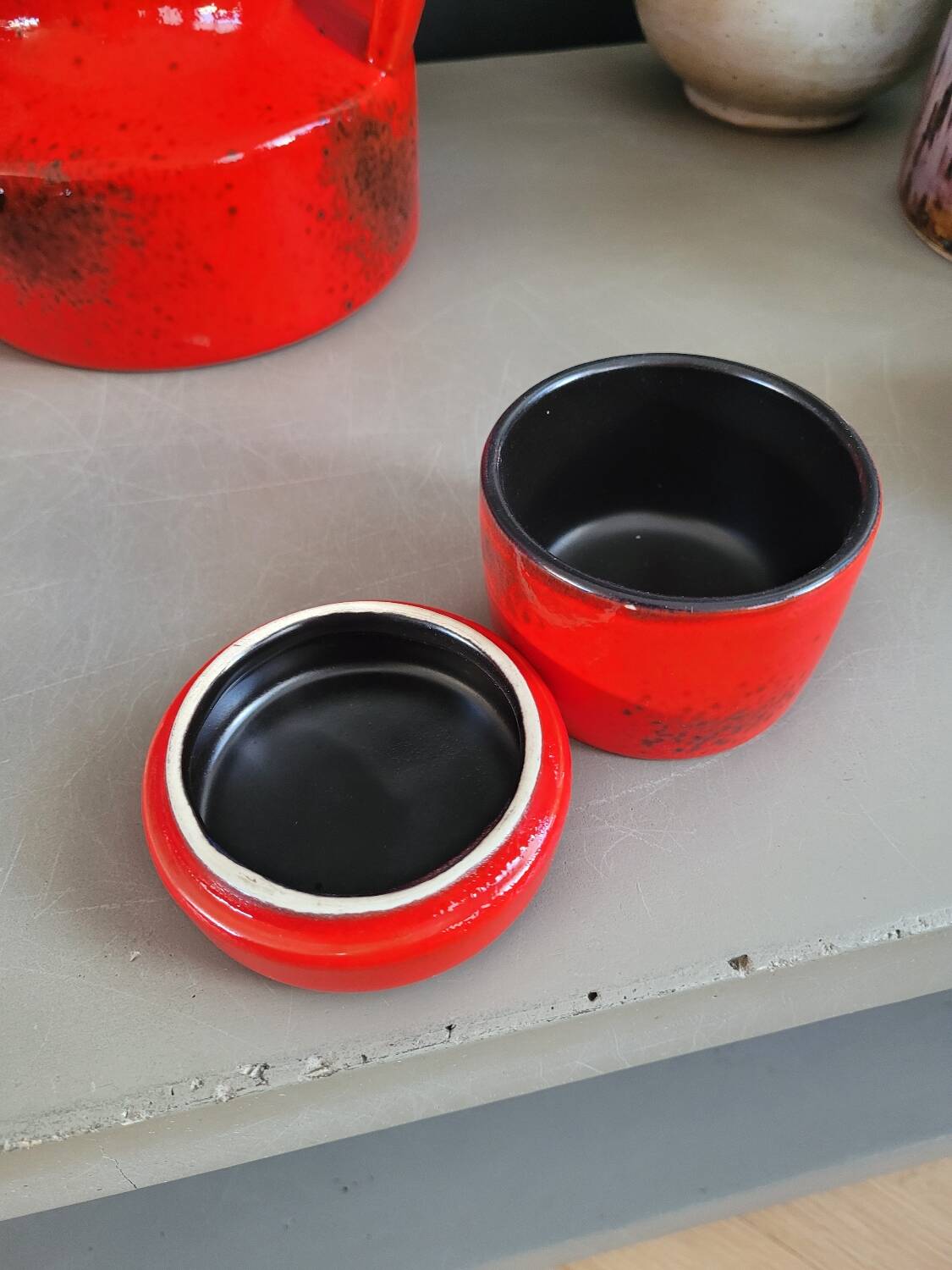 Complete vintage coffee set for 6 people