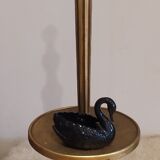 Golden floor lamp
