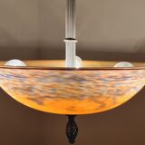 Noverdy France Art Deco Pendant Light