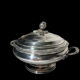 Antique silver-plated soup tureen – Late 19th century