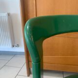 Chaise Bruno Rey Verte vintage (3)