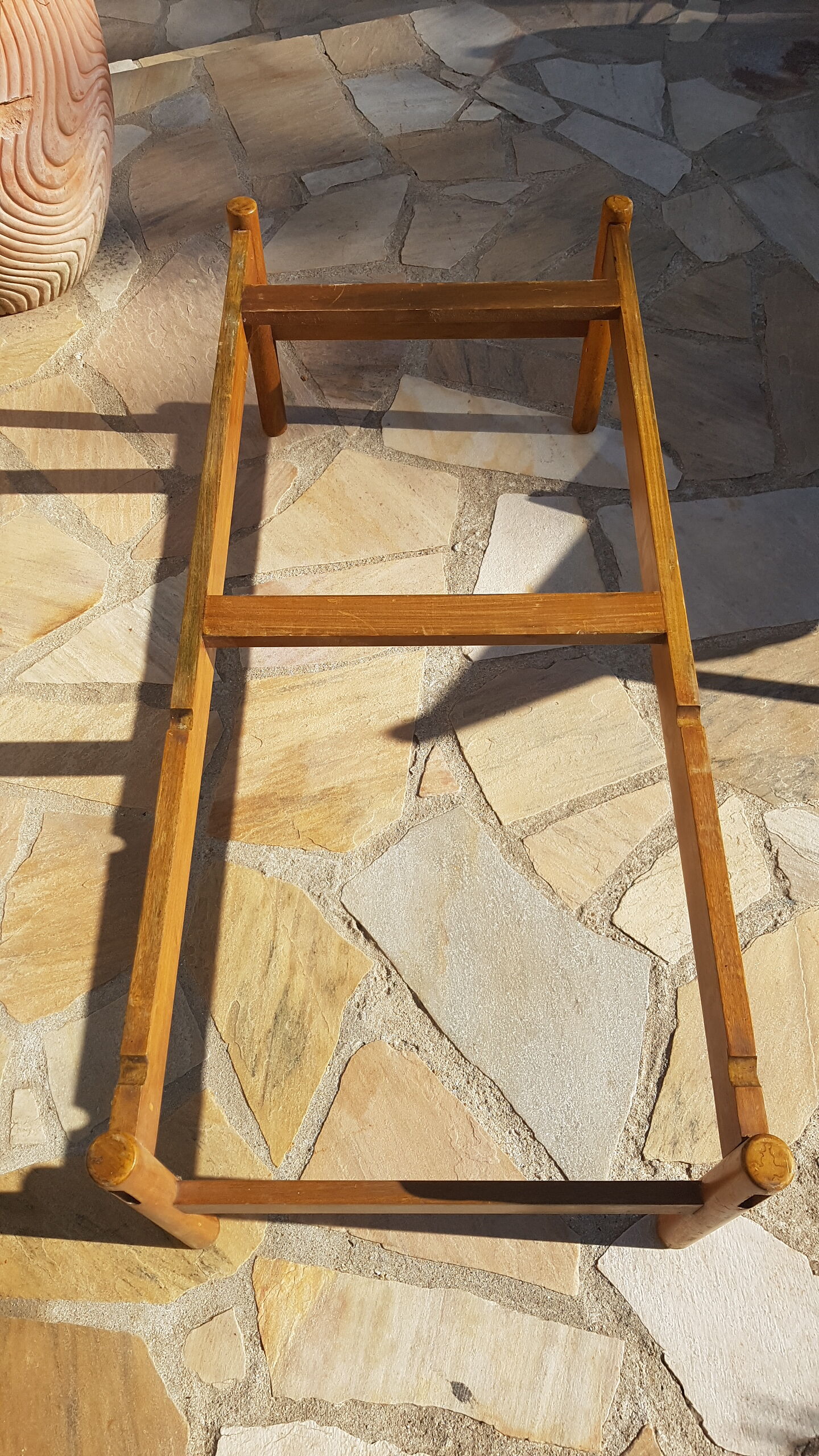 Coffee table Design Dujo Cuba wood leather marble