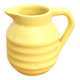 Small yellow milk jug Onnaing circa 1930