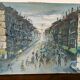 oil painting on canvas signed 1950s