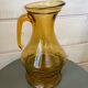 Pair of smoked glass pitchers