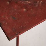 Antique red outdoor table (c.1920)