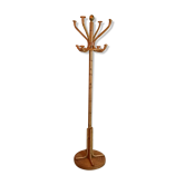 Porte-manteau en rotin années 60