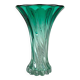 Vintage green Murano vase, Italy, 1970s